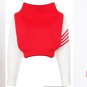 Monse Upside Down Crop Sweater